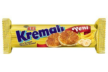 ETİ BİSKÜVİ KREMALI MUZLU 77 GR