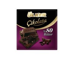 ÜLKER ÇİKOLATA %80 BİTTER 60 GR