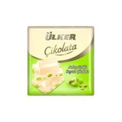 ÜLKER ÇİKOLATA FISTIK & BEYAZ 65 GR