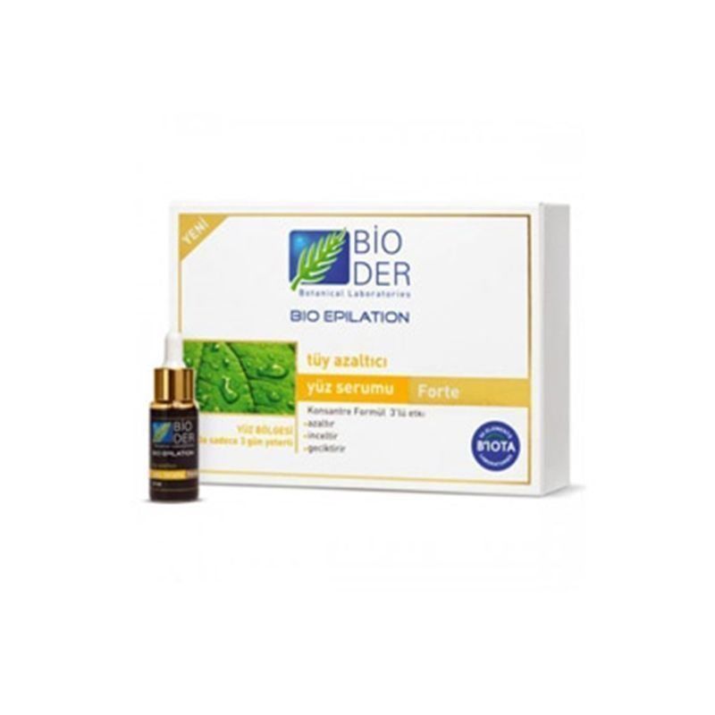 Bioder Bio Epilation Tüy Azaltıcı Yüz Serum Forte