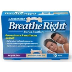 Breathe Right Burun Bandı Büyük Boy 10 Adet