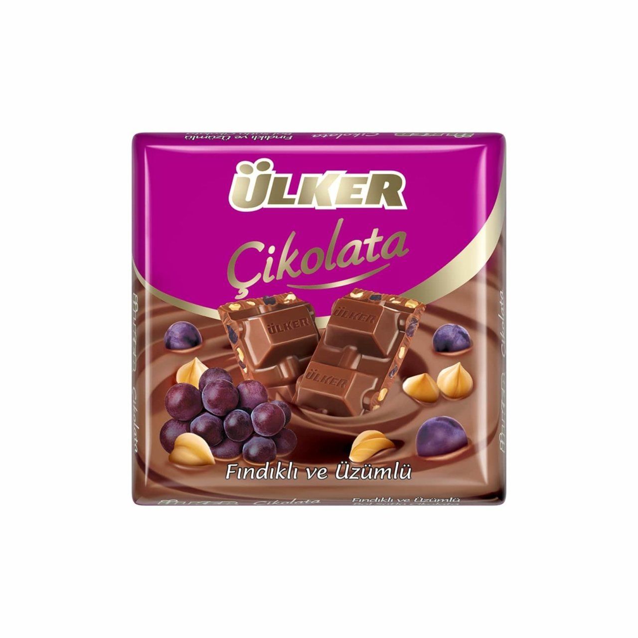 ÜLKER ÇİKOLATA ÜZÜM & FINDIK 70 GR