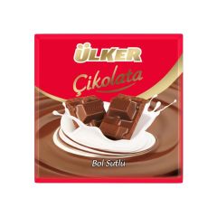 ÜLKER ÇİKOLATA SÜTLÜ KARE 60 GR