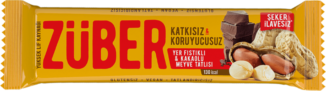 ZÜBER ÇİKOLATA YER FISTIKLI 40 GR