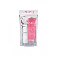 Caudalie Lips Conditioner Stick and Rose de Vigne Hand and Nail Cream Winter Duo
