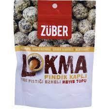 ZÜBER LOKMA FINDIK&YER FISTIKLI 96 GR