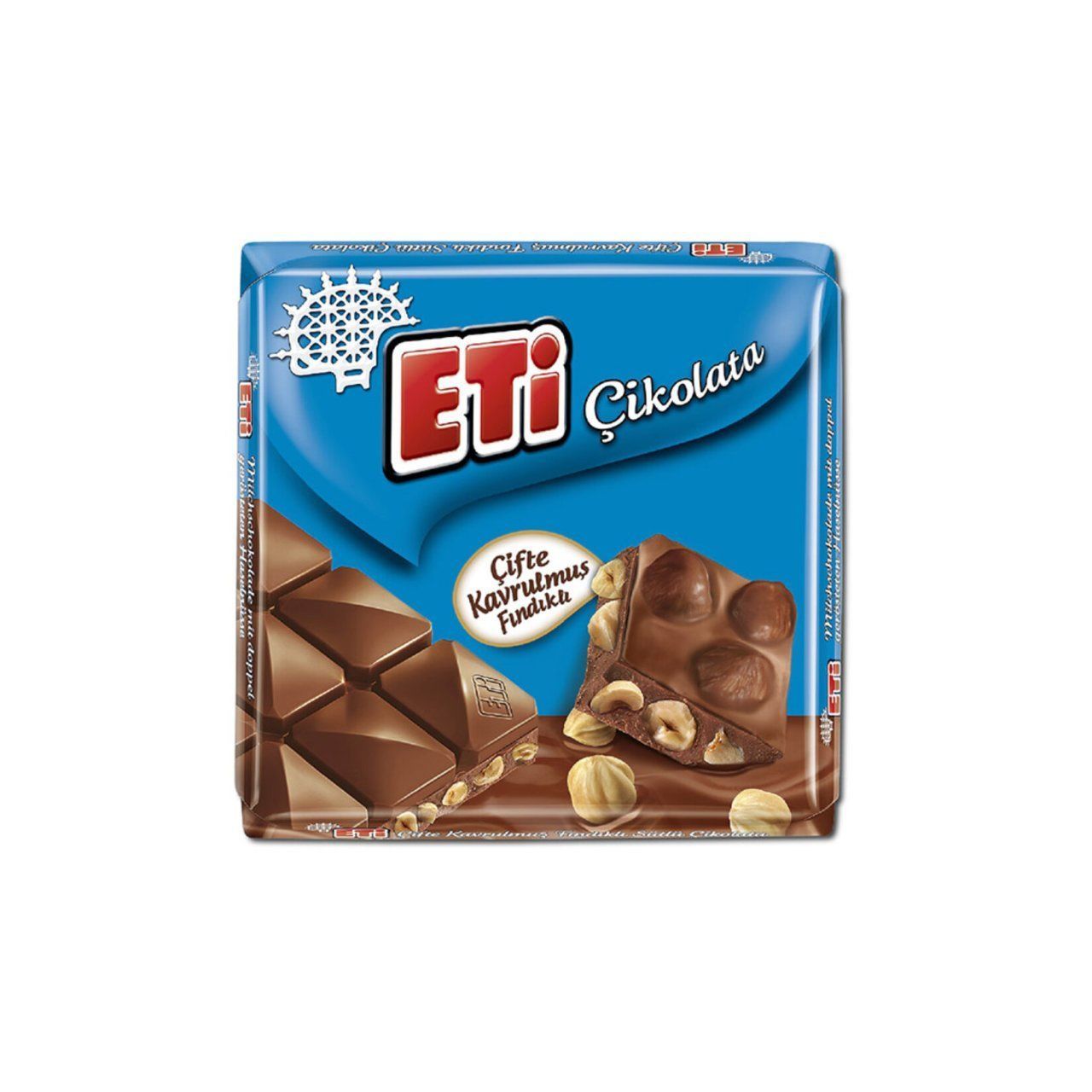 ETİ ÇİKOLATA FINDIKLI KARE 60 GR