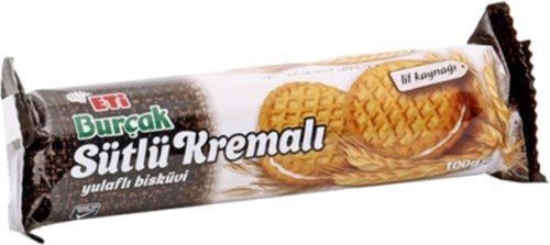 ETİ BURÇAK YULAFLI SÜTLÜ KREMALI 100 GR