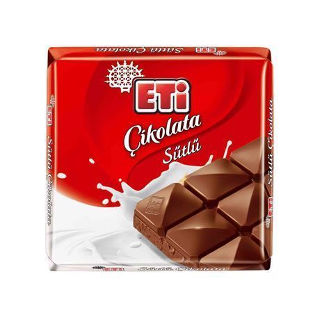 ETİ ÇİKOLATA SÜTLÜ KARE 65 GR