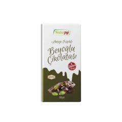 NATURPY GLUTENSİZ ÇİKOLATA FISTIKLI 100 GR
