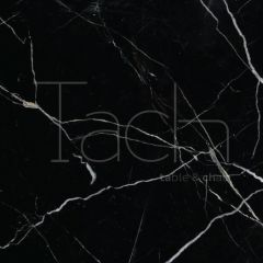 Siyah Mermer Masa - Kare Ayak