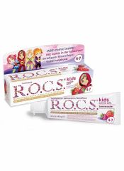 Rocs Kids 4-7 Ahududu-Çilek Diş Macunu