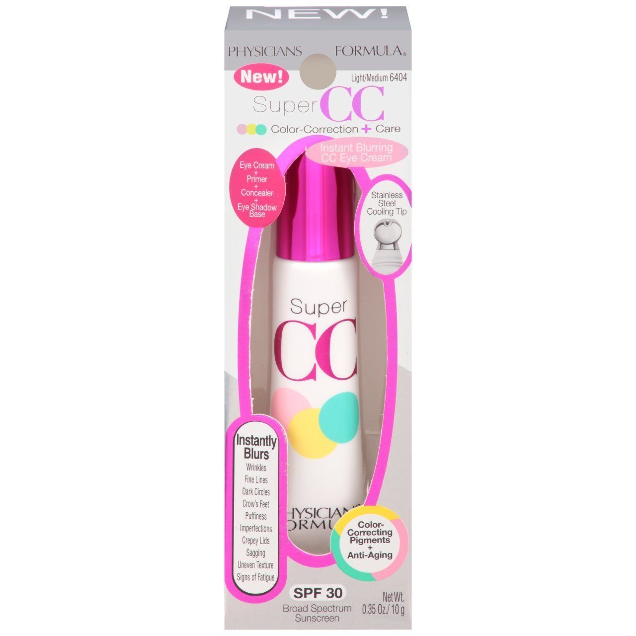 Physicians Formula Super CC Eye Crea Light/Medium 6404