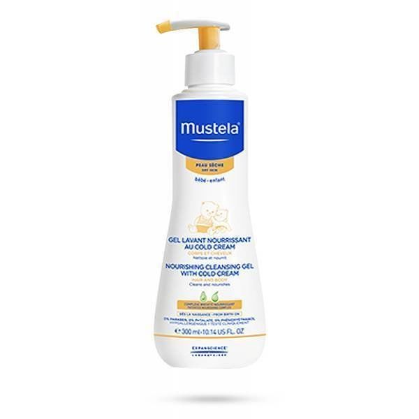 Mustela Gel Lavant Nourrissant au Cold Cream 300 ml.