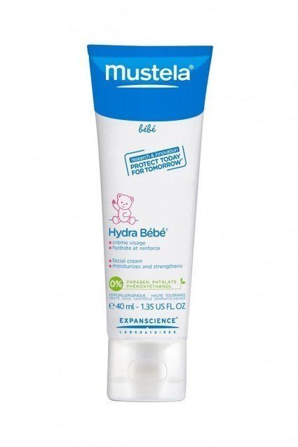 Mustela Hydra Bebe Face Cream 40 ml. - Nemlendirici Yüz Kremi