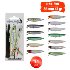 Aqua Salty Jerk Pro 8.5cm 13gr Su Üstü Maket Balık