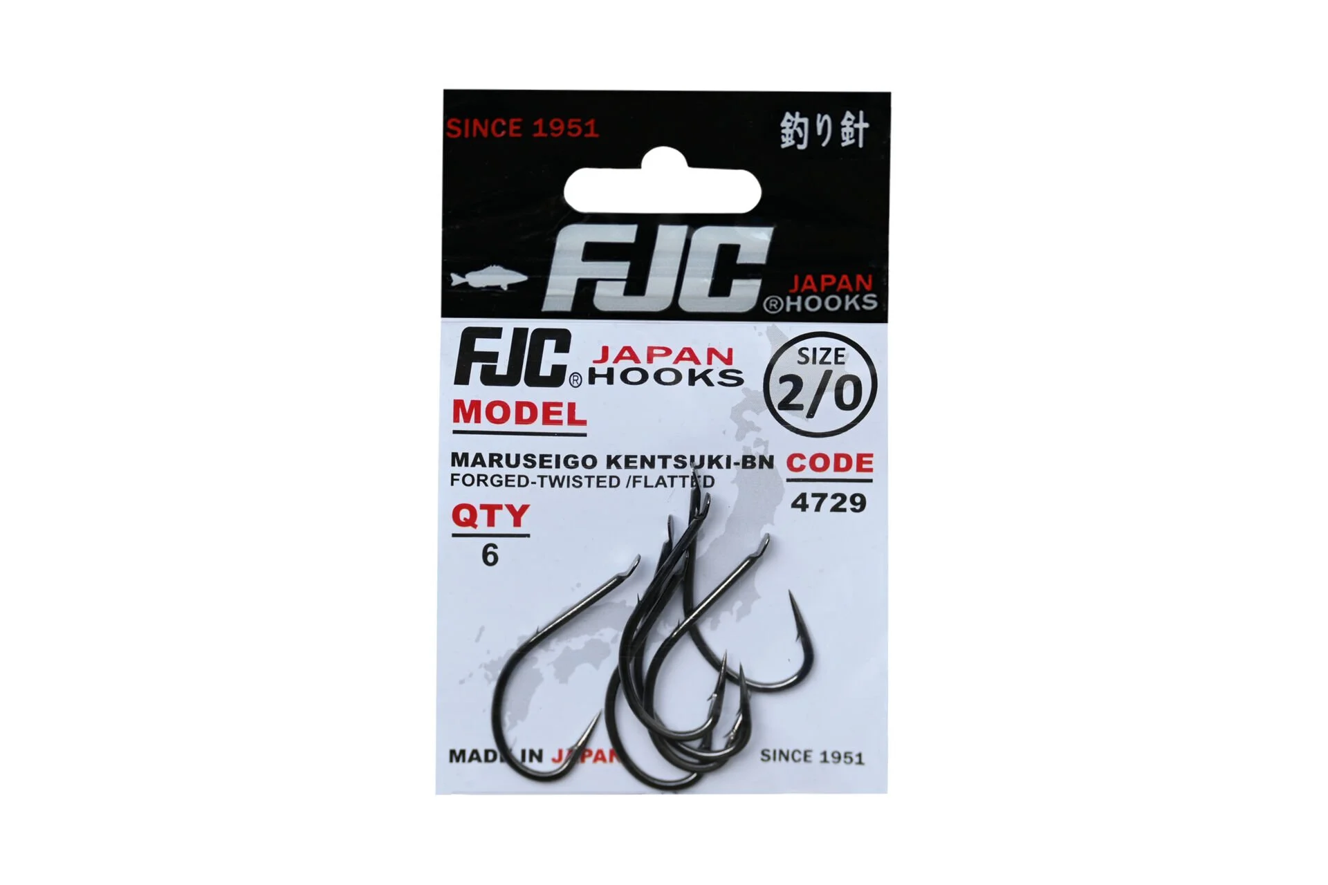 FJC 4729 Maruseigo Kentsuki Black Nikel İğne