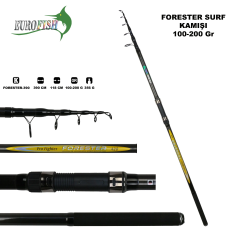 Eurofish Forester 390cm 100-200gr Surf Olta Kamışı