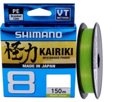 Shimano Kairiki 8 Örgü İp Misina 150m Mantis Green