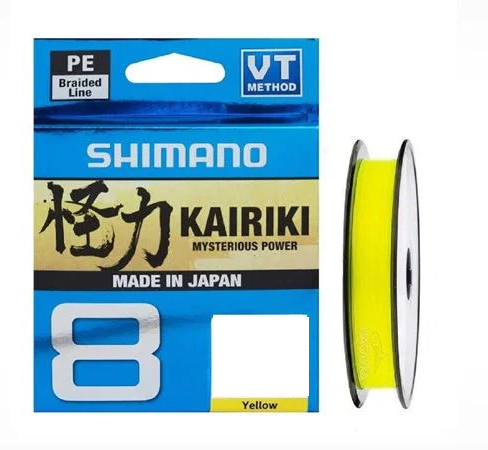 Shimano Kairiki 8 Örgü İp Misina 150m Yellow