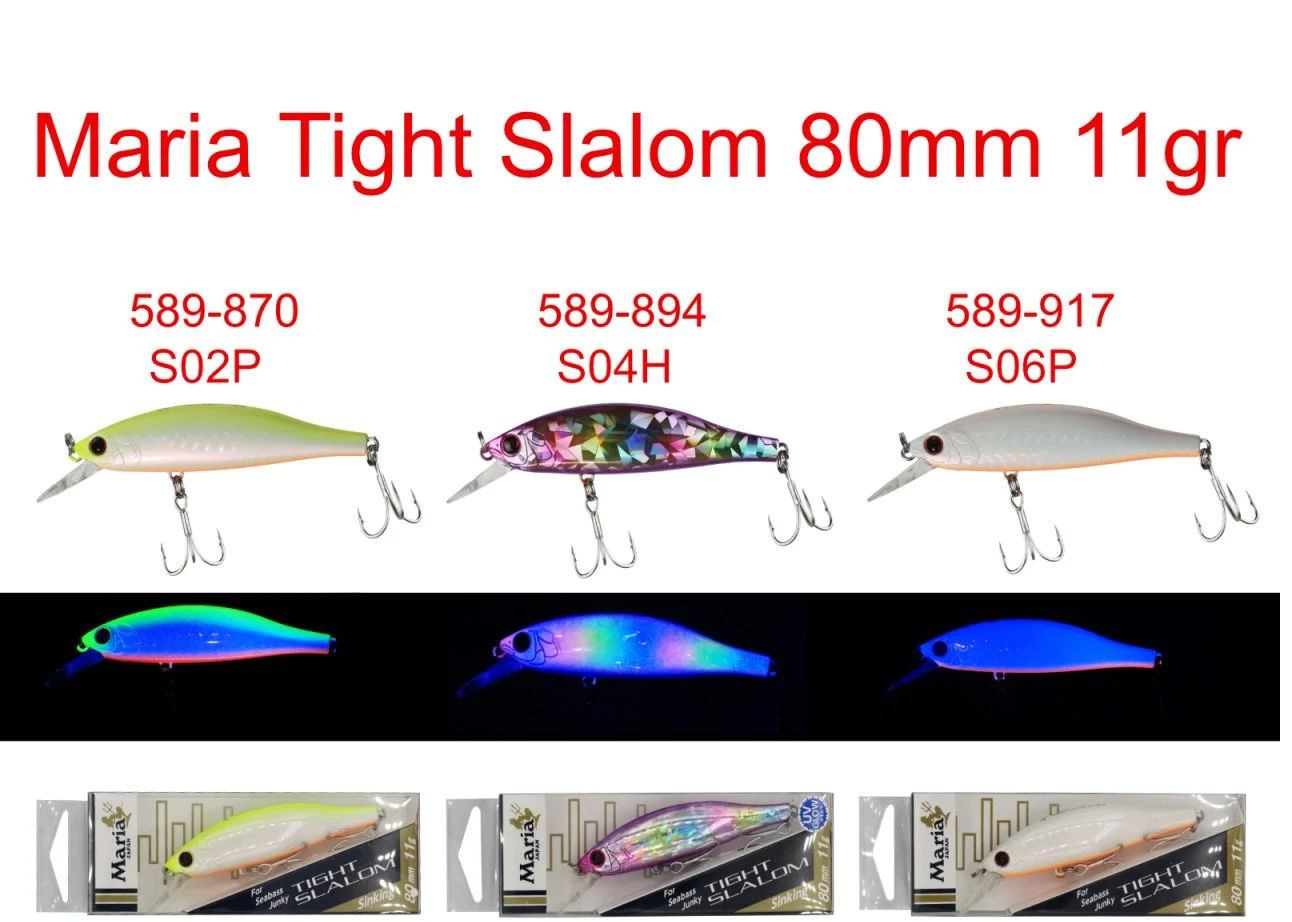 Maria Tight Slalom 8cm 11gr Suni Yem