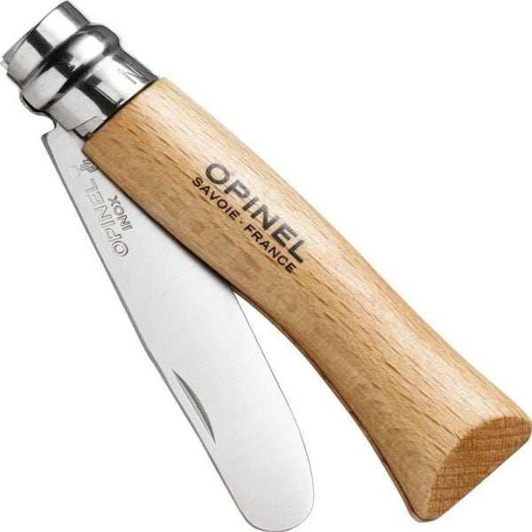 Opinel Inox No 7 Gürgen Saplı Paslanmaz Çelik Çakı NATURAL