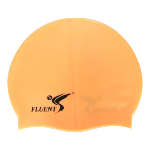 Fluent Çantalı Silikon Swim Cap Yüzücü Bone