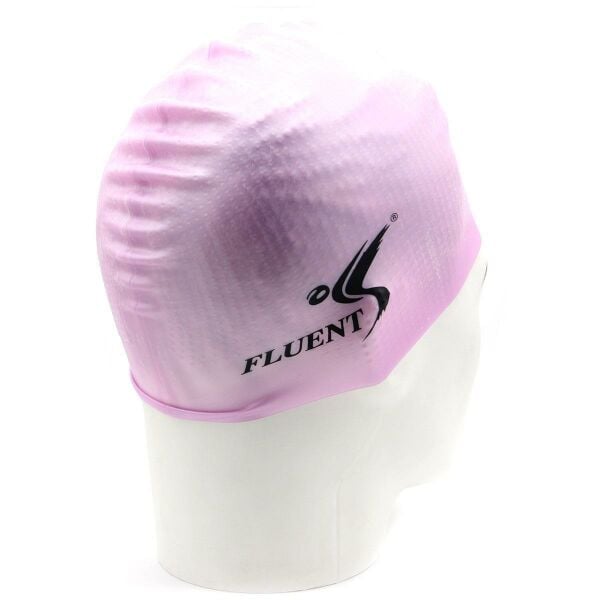 Fluent Çantalı Silikon Swim Cap Yüzücü Bone