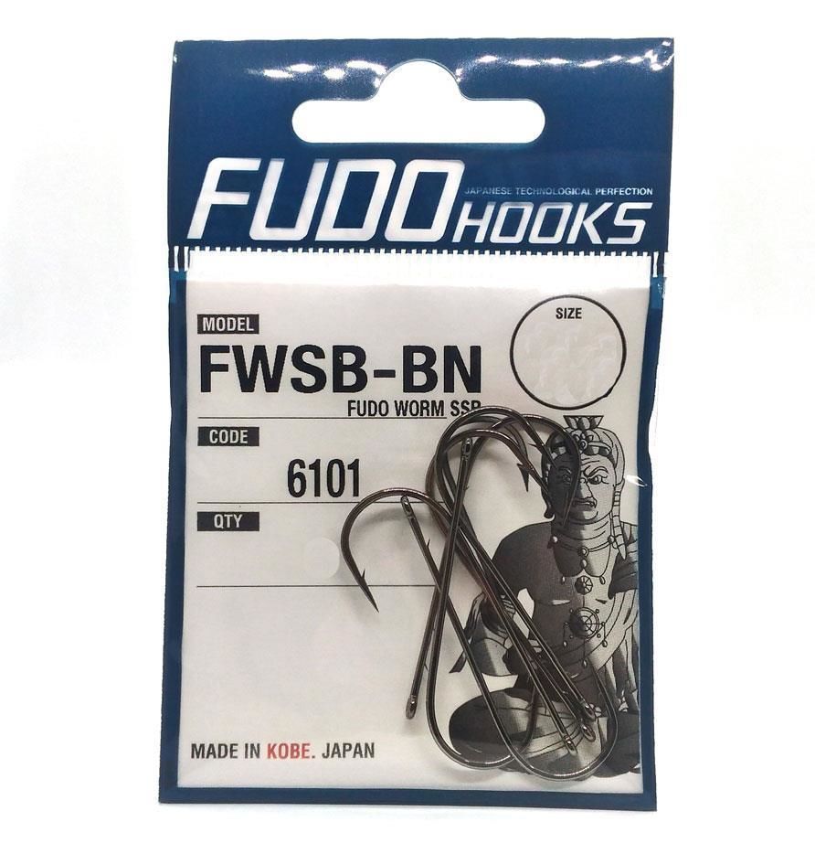Fudo Worm SSB Black Nikel FWSB-BN Uzun Tırnaklı Olta İğnesi