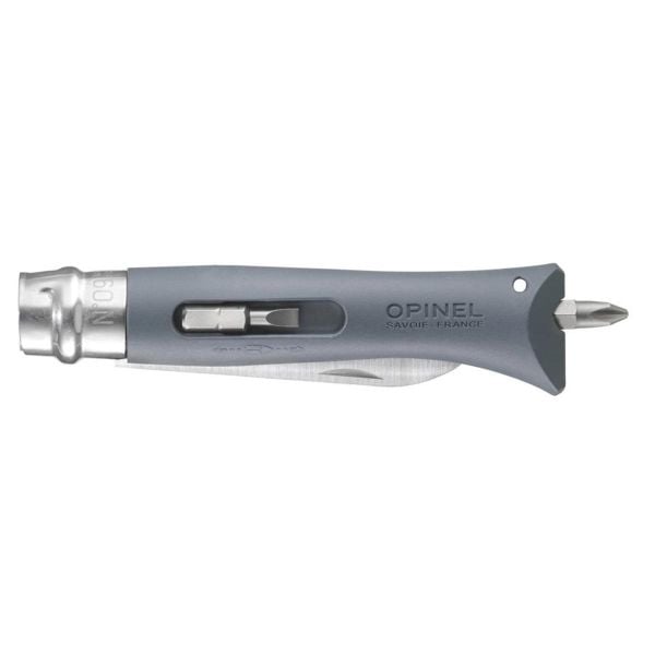 Opinel Inox No 9 Bricolage Çok Amaçlı Paslanmaz Çelik Çakı GRİ