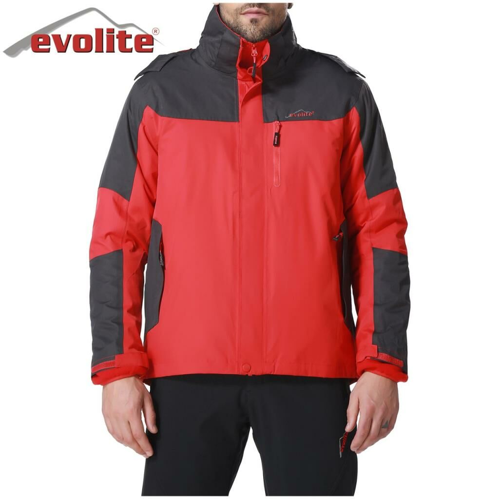 Evolite Diva Bay 3in1 Gri/Kırmızı Mont XXXL