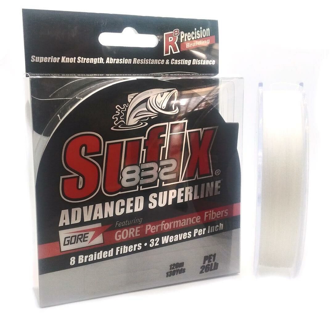 Sufix 832 Advanced Süper Line Gore Fibers Beyaz İp Olta Misinası 120Mt