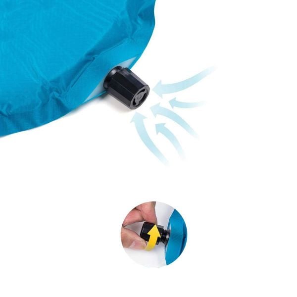 Naturehike C035 Ultralight Sponge Şişme Kamp Matı MAVİ - S