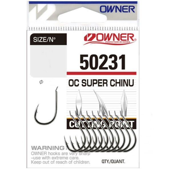 Owner 50231 Cut Super Chinu White Olta İğnesi WHİTE - NO:2/0