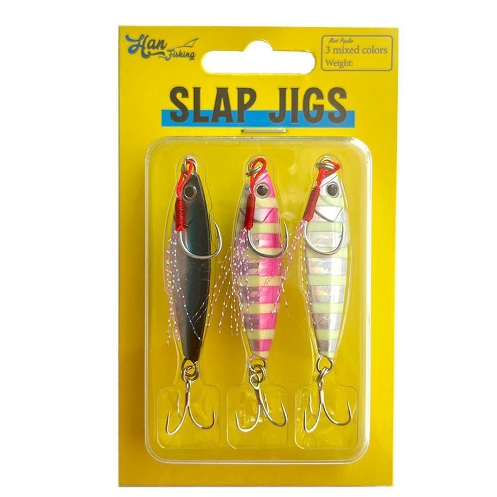 HanFish Slap Jigs Mix 3 Jig Yem