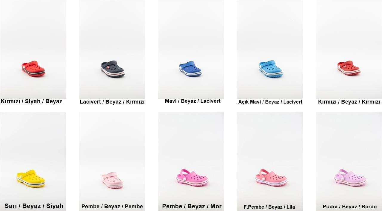 Akınalbella Kids Crocs Sandalet Çocuk Terlik