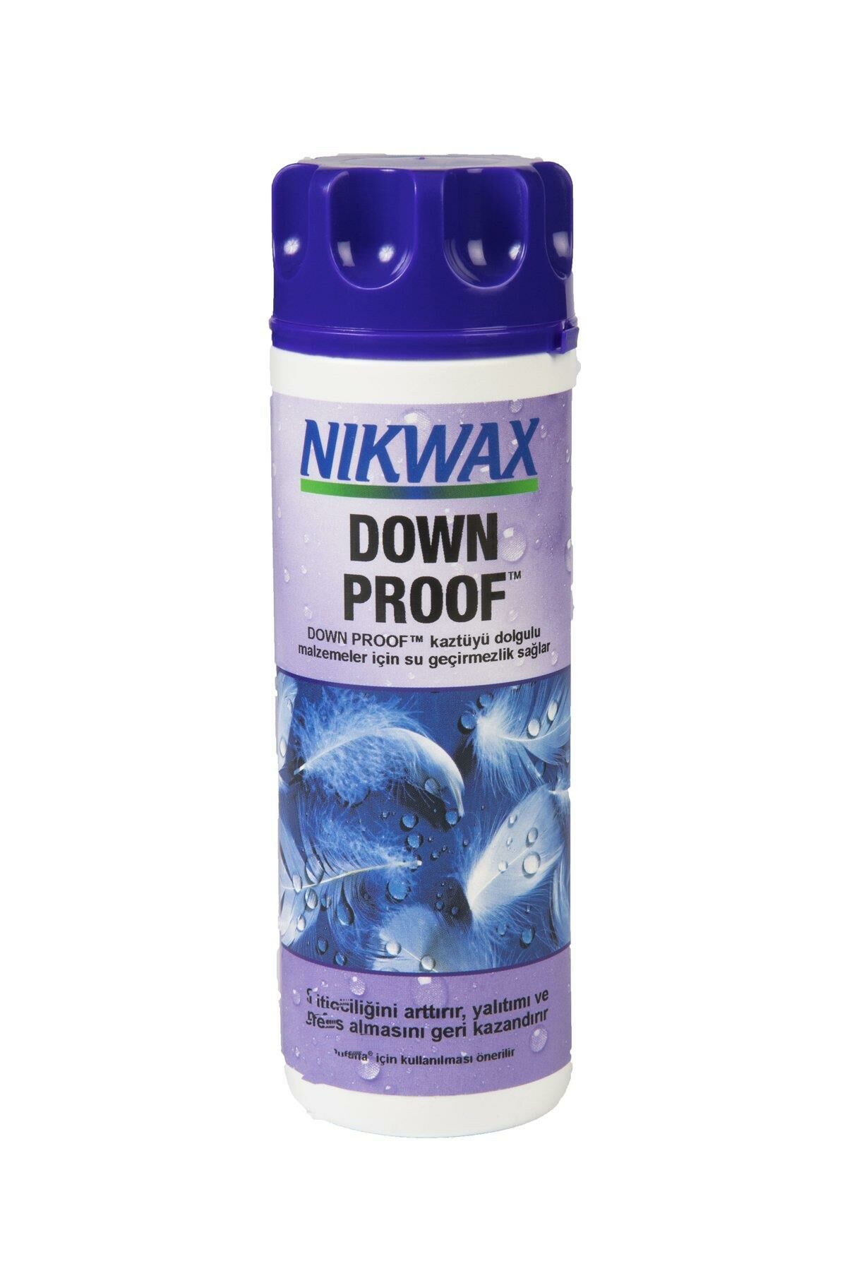 Nikwax Down Proof Kaz Tüyü İçin Su Geçirmezlik Yıkama Mor