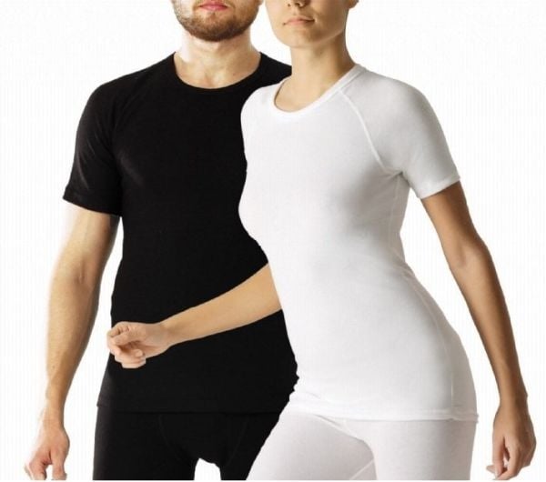 Fai Unisex Thermal Üst İçlik Beyaz Kısa Kollu