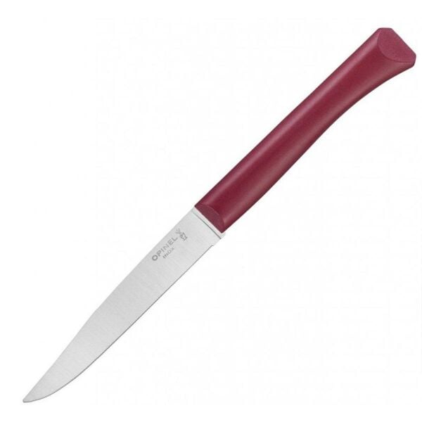 Opinel Bon Appetit Plus Paslanmaz Çelik Sofra Bıçağı BORDO