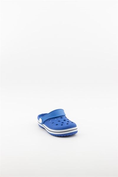 Akınalbella Kids Crocs Sandalet Çocuk Terlik Sax Mavi/Beyaz/Lacivert - 29