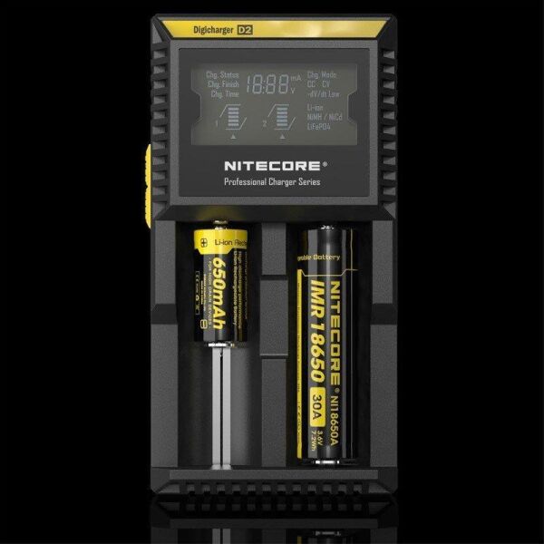 Nitecore D2 Pil Dolum Kiti (Digicharger)