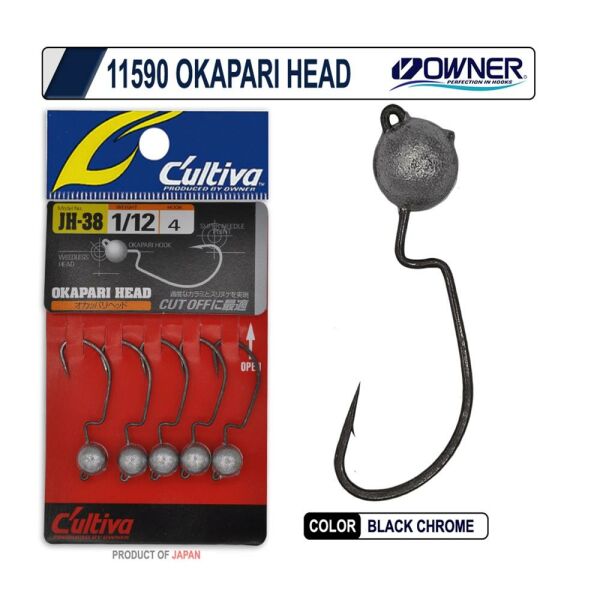 Owner Cultiva 11590 Okappari Head Lrf Jighead