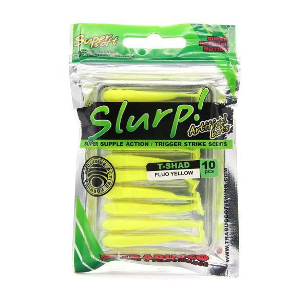 Trabucco Slurp Bait T-Sharp 4,5Cm Silikon Yem Fluo Yellow