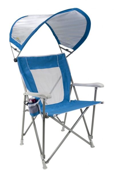 Gci Outdoor SunShade Captain's Chair Güneşlikli  Katlanır Plaj Sandalyesi