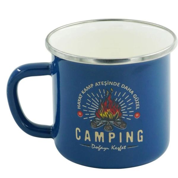 Orcamp Retro Emaye Kupa Bardak 330 cc [Camping]