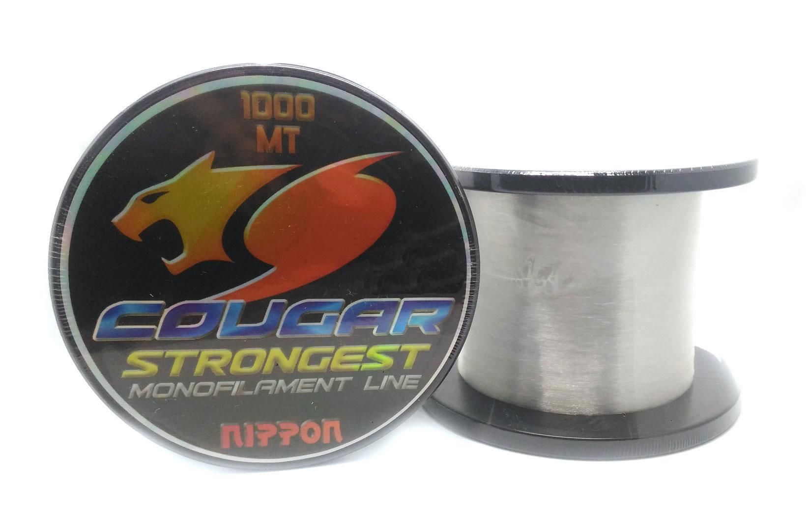 Nippon Cougar Strongest Monoflament Beyaz Olta Misinası 1000Mt BEYAZ - 0,15 mm