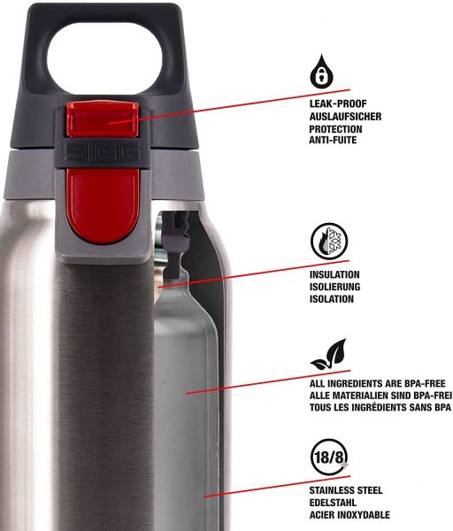 Sigg 8581.80 Thermo Flask Hot&Cold One 0.5 lt Termos