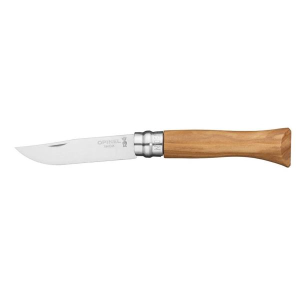 Opinel Inox No 6 Zeytin Ahşap Saplı Paslanmaz Çelik Çakı