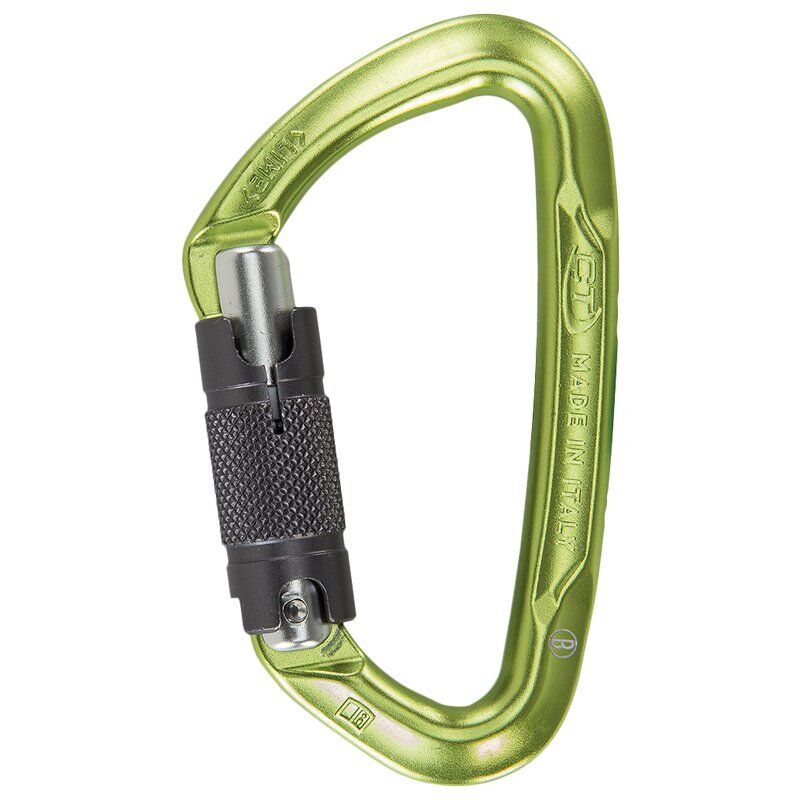 Climbing Technology Lime Yeşil/Gri Karabina 23kN