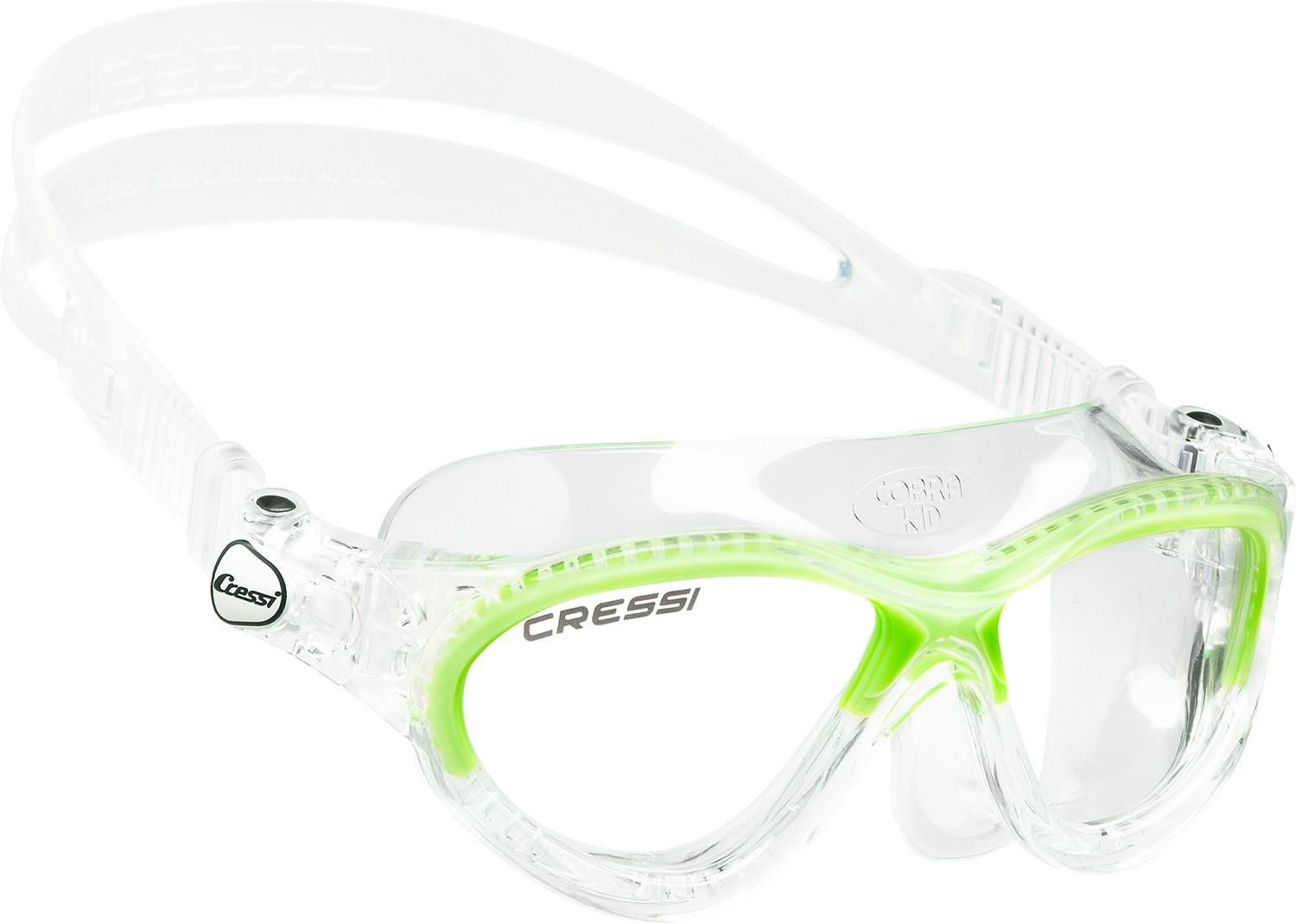 Cressi Mini Cobra Deniz Gözlüğü CLEAR-CLEAR-LIME